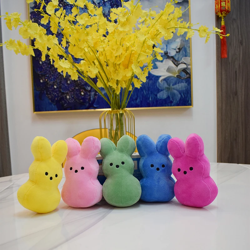 Peluche conejito de Pascua suave relleno para niños, regalo - imagen 2