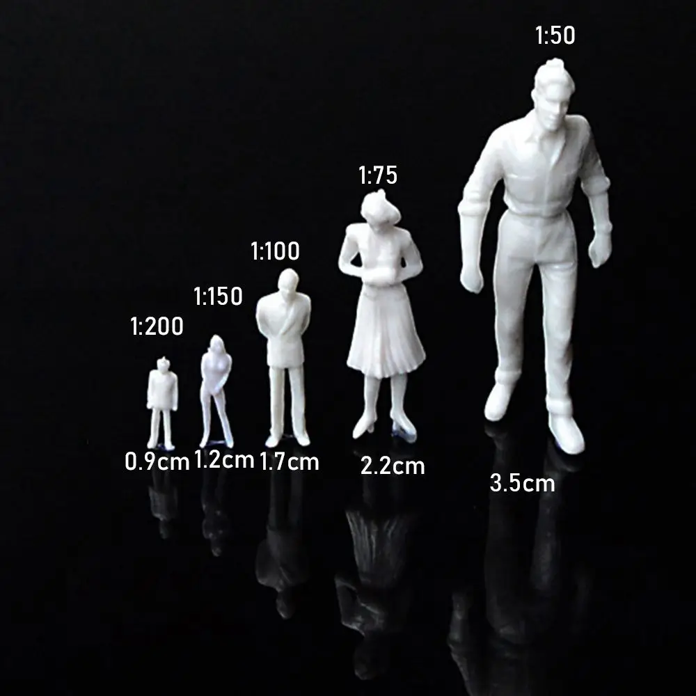 Figuras de personas en miniatura para casas de muñecas - imagen 5