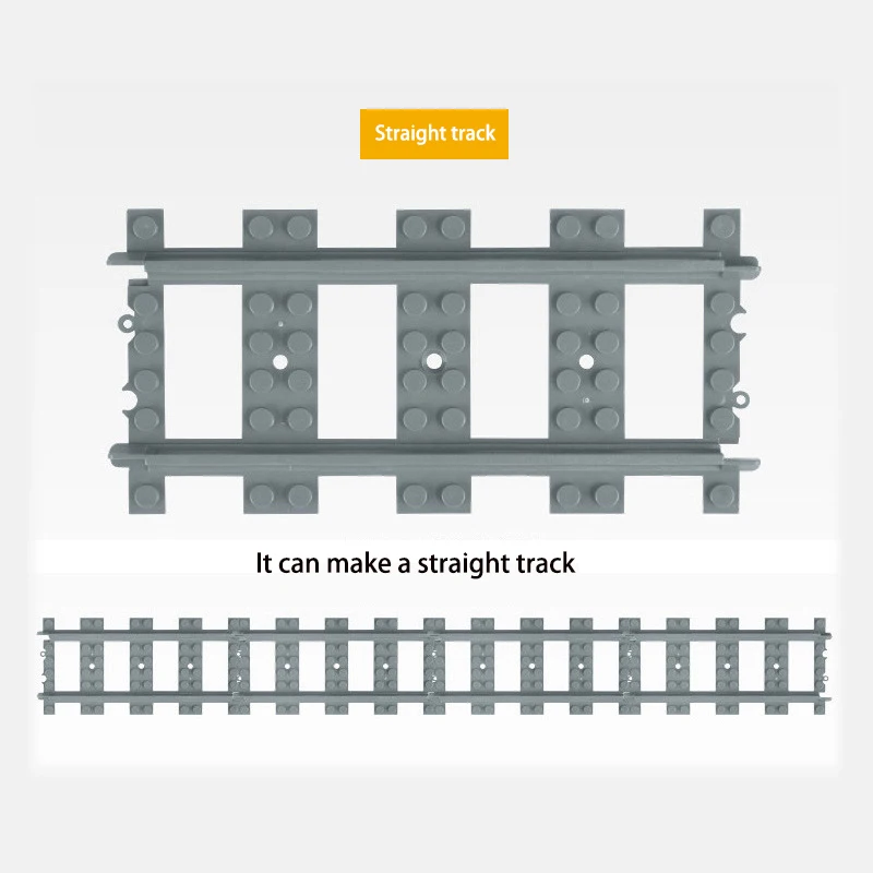 KAZI Tren de bloques infantil – Juego creativo de construcción - imagen 3