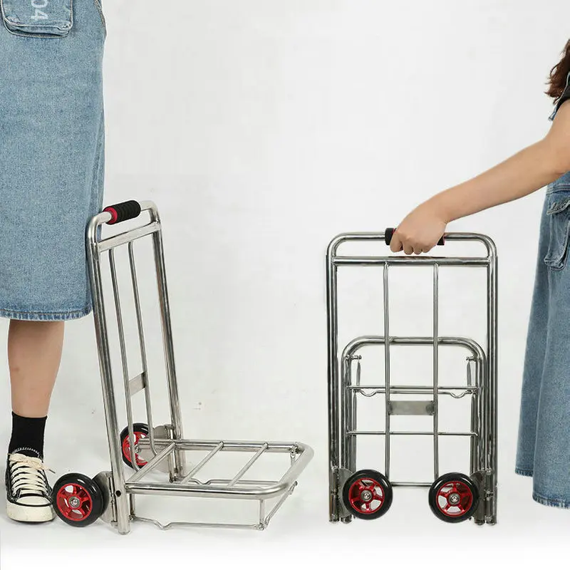 Carrito infantil plegable con varilla de acero para viaje - imagen 2