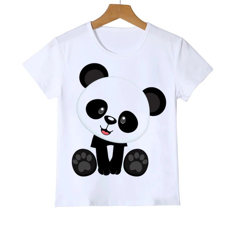 Camiseta infantil de manga corta con panda - imagen 5