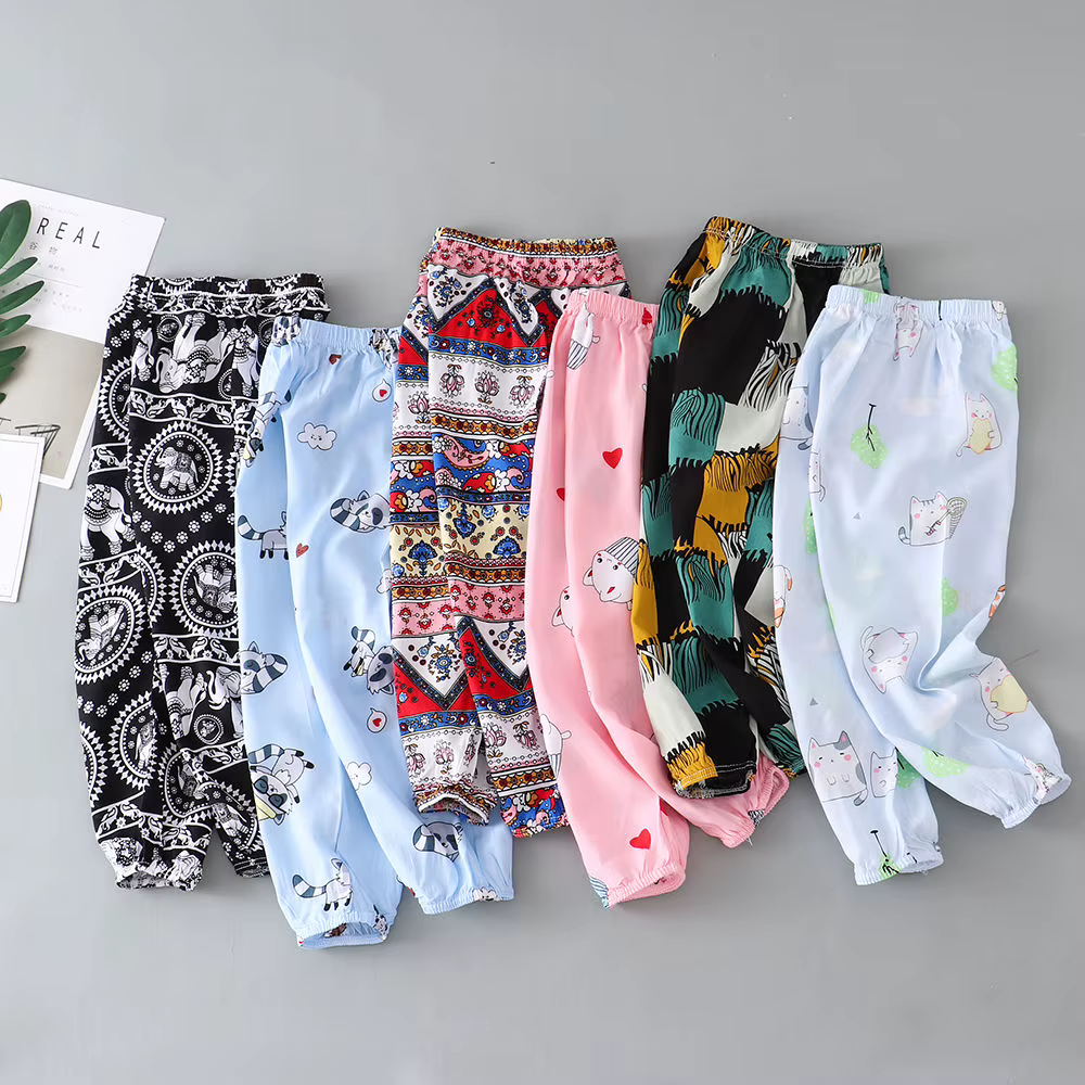 Mallas de verano para niño – Algodón color caramelo