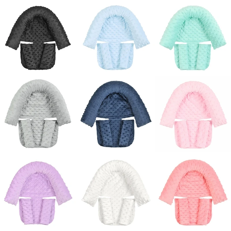 Almohada en forma de U para apoyo de cabeza del bebé