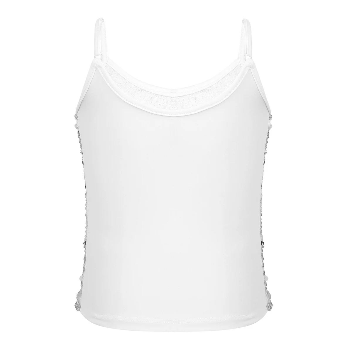 Maillot de danza infantil con lentejuelas brillantes AqSkating - imagen 3