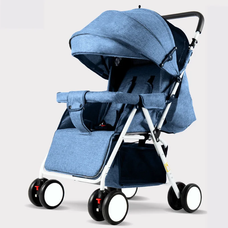 LazyChild cochecito bebé plegable de plástico ligero para recién nacido - imagen 4