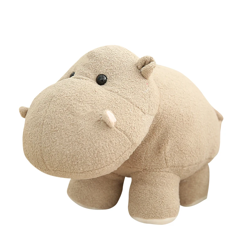 Peluche suave de hipopótamo para niños, juguete de felpa - imagen 4