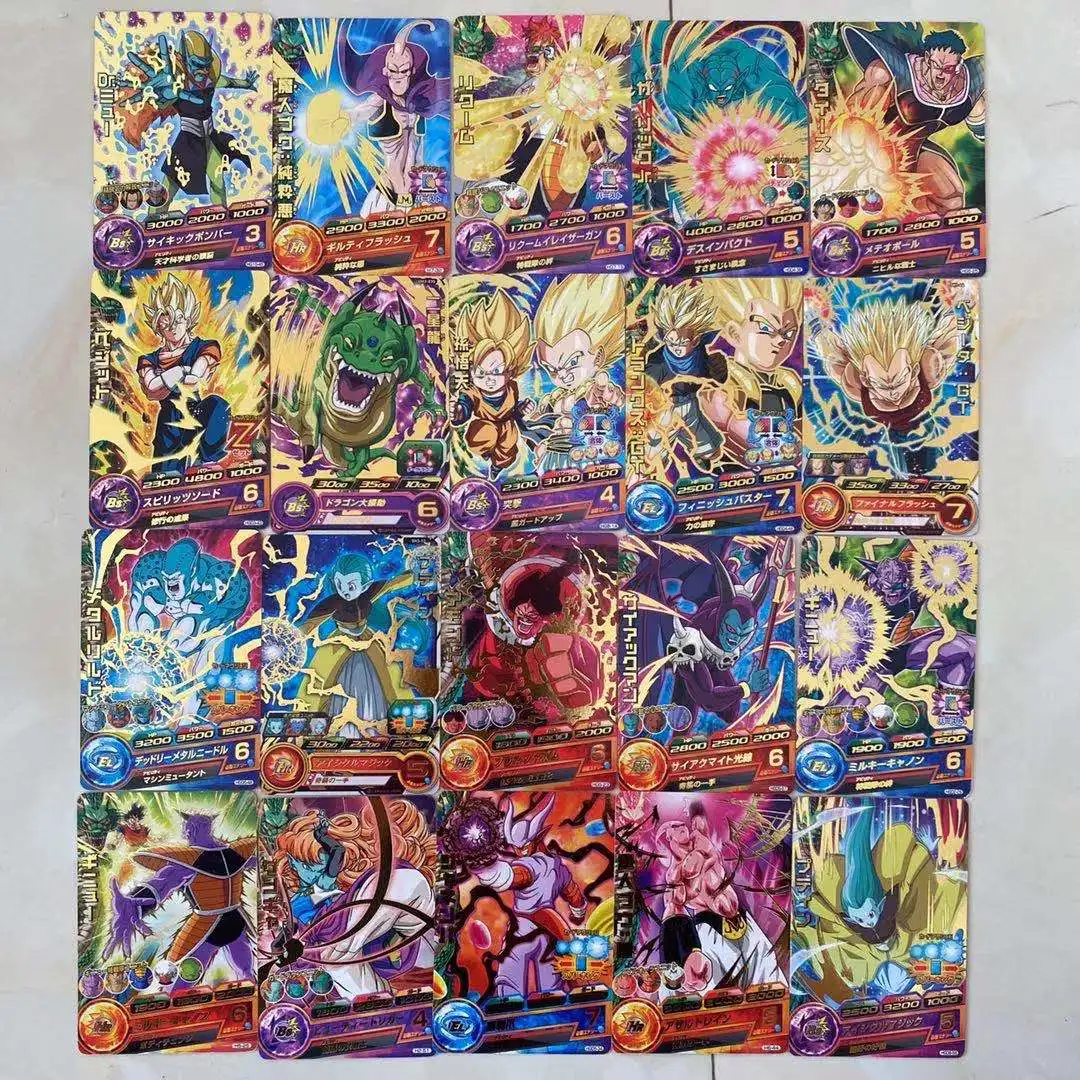 Tarjeta láser Dragon Ball colección
