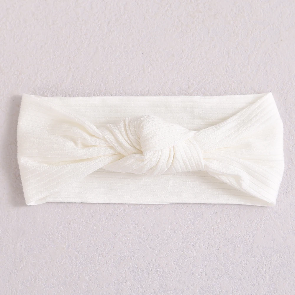 Diadema elástica bebé recién nacido – Nudo torcido suave - imagen 4