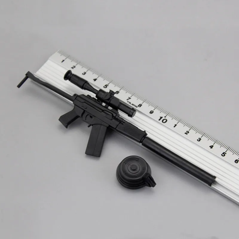 Kit montaje rifle asalto plástico para soldaditos infantiles - imagen 5