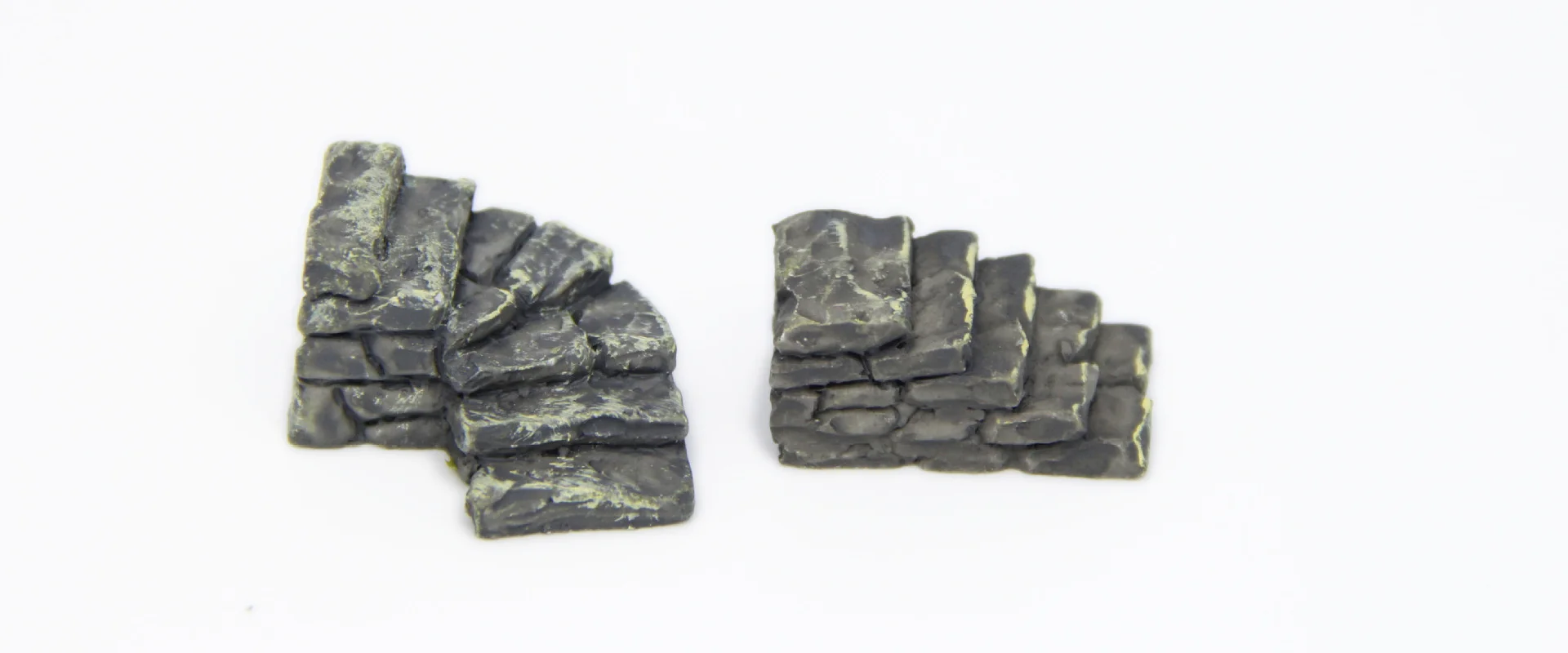 Adorno de piedra gris para proyectos DIY