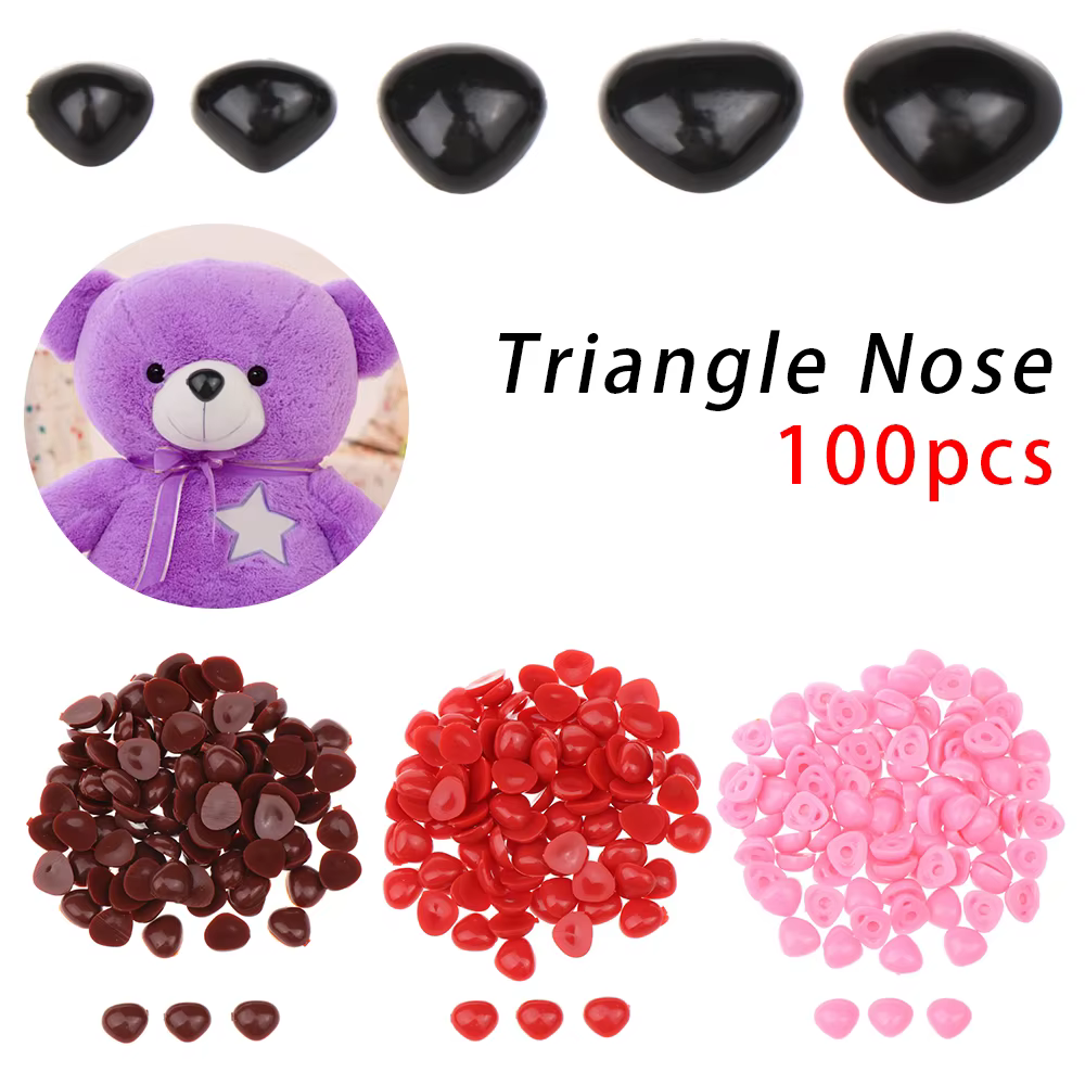 Nariz triangular para muñecas - detalle 3