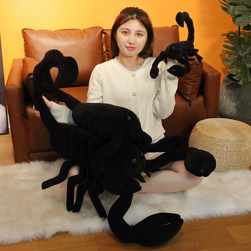 Peluche Escorpión Negro gigante: muñeco blando para regalar - imagen 5