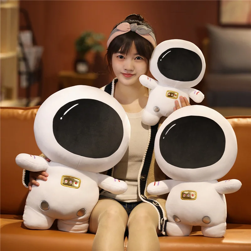 Peluche astronauta espacial en felpa con forma de nave para niños - imagen 5