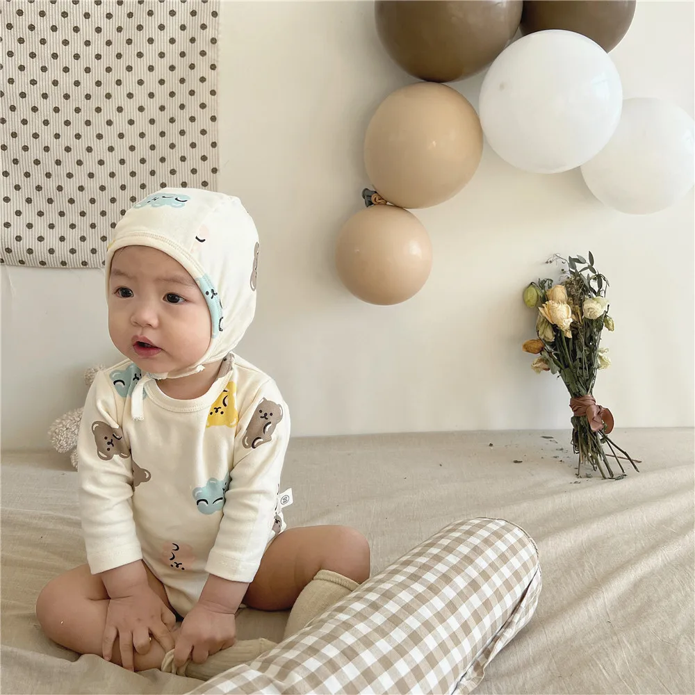 MILANCEL Pijama de oso para niño – Primavera - imagen 5
