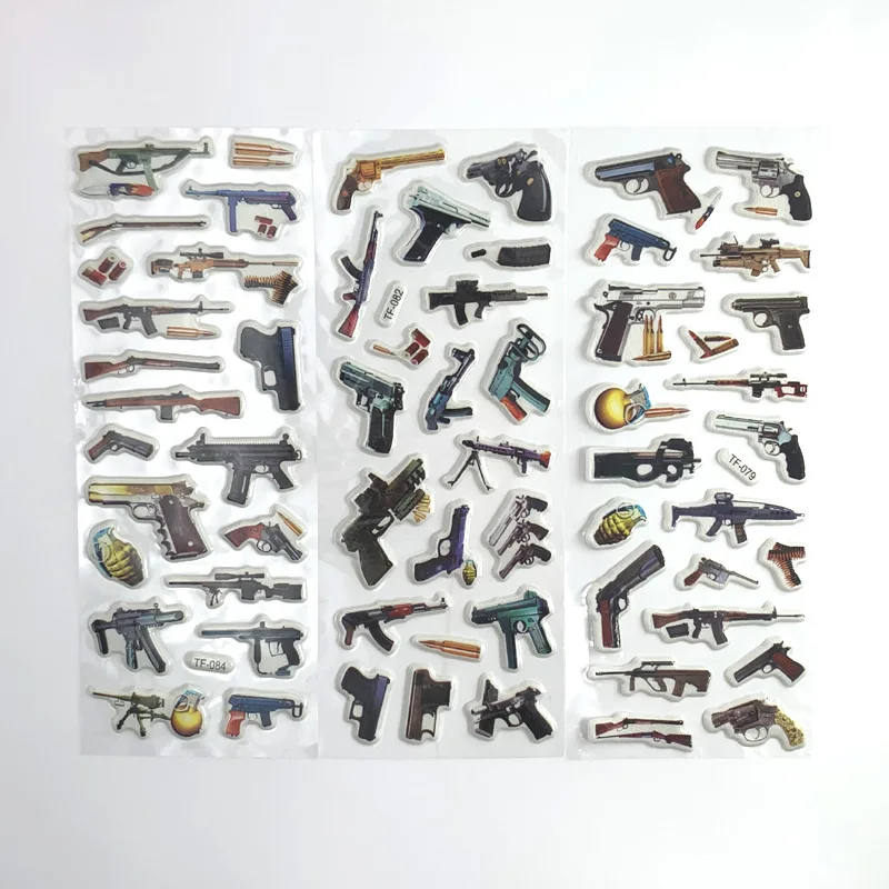 Pegatinas militares para niños – Álbum PVC adhesivo DIY - imagen 3