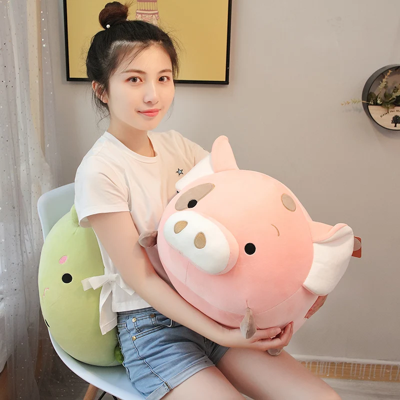 Peluche suave tipo cerdito/dinosaurio