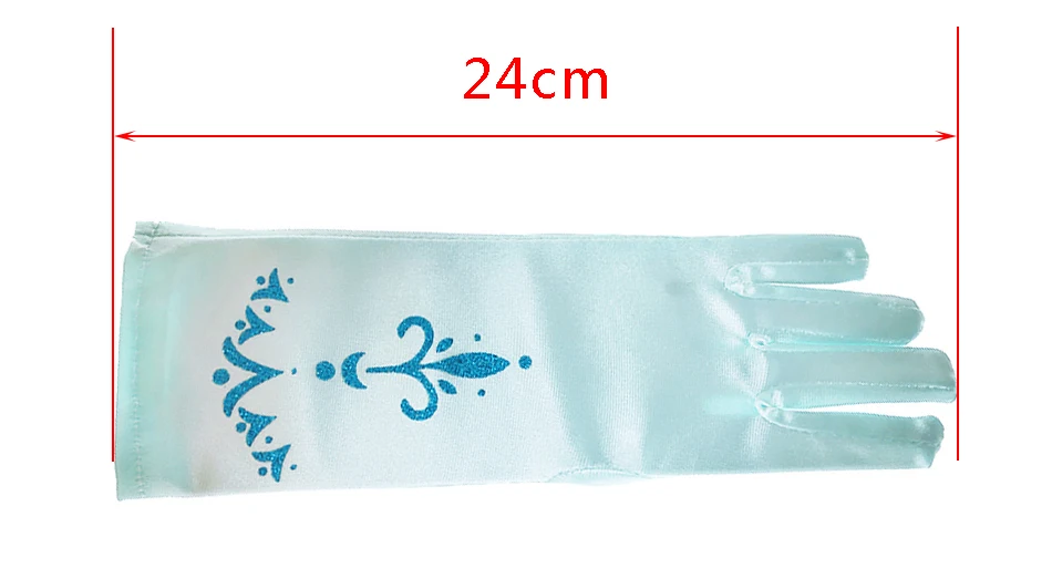 Guantes de princesa detalle