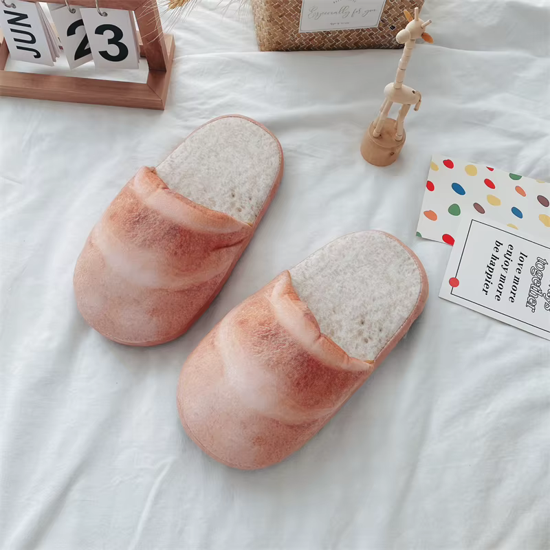 Zapatillas acolchadas de algodón para niña – Antideslizantes invierno - imagen 2