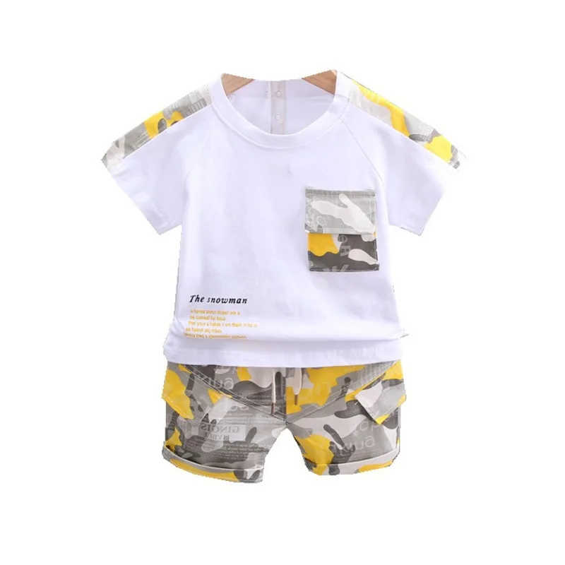 Conjunto verano algodón para niño – Camiseta y short - imagen 4