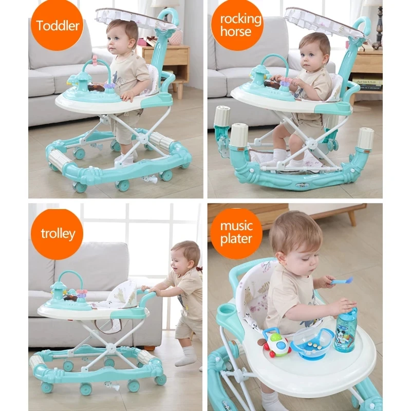 Andador antivuelco con música para aprender a caminar – Para bebés de 6-18 meses - imagen 3