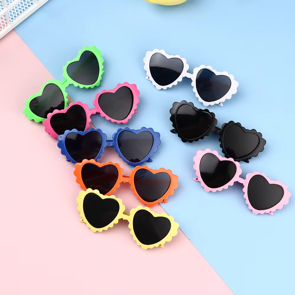 Gafas usadas en escena de fotografía
