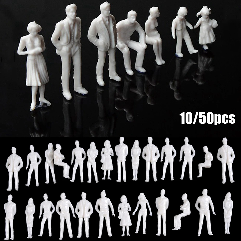 Figuras con diferentes posturas masculinas y femeninas