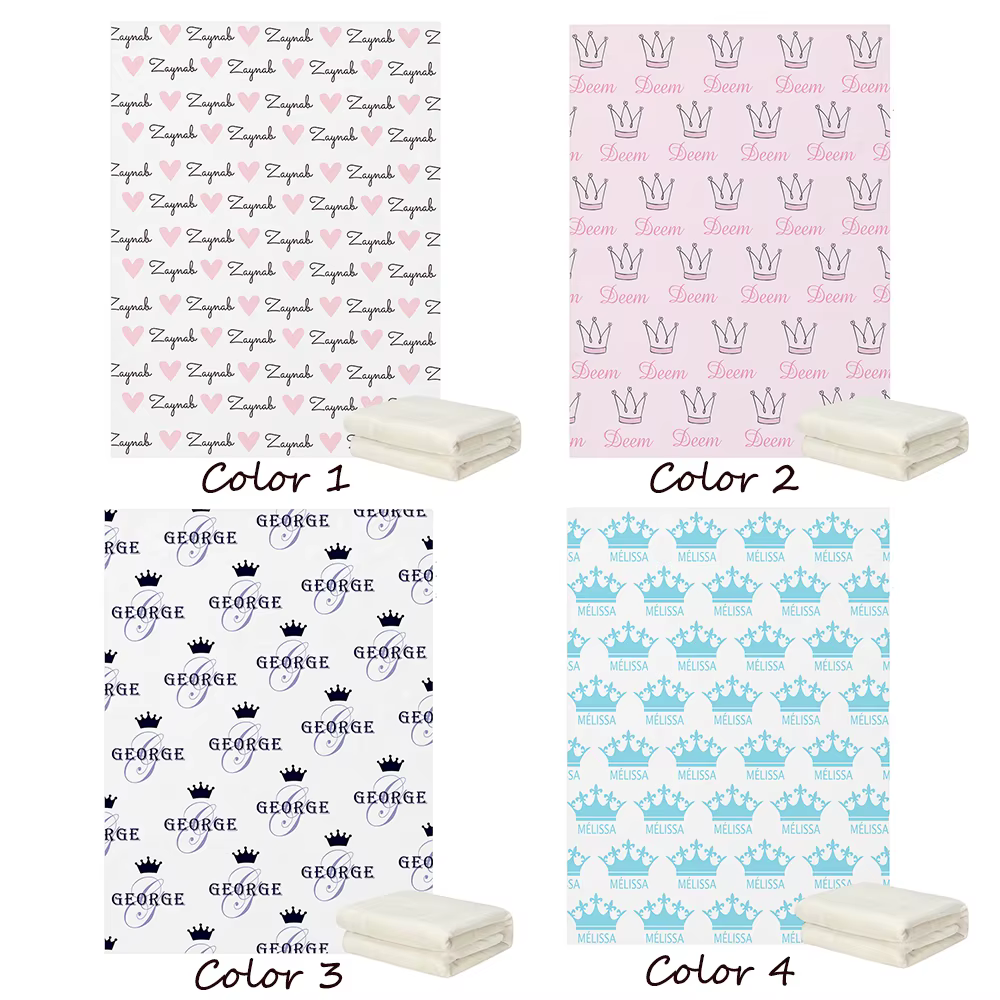 LVYZIHO Manta polar personalizada bebé extra suave