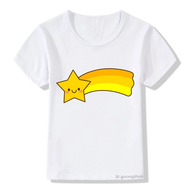 Camiseta infantil manga corta con dibujos animados para verano - imagen 4