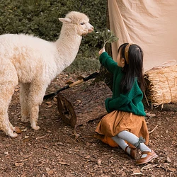 Milangel Leotardos de algodón para niña con lazo Cuadros otoño