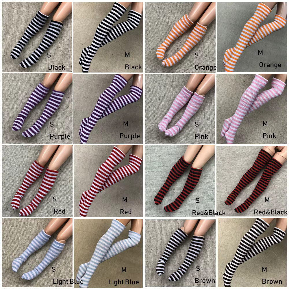 Calcetines rayas de algodón para niñas – Suaves y resistentes - imagen 2