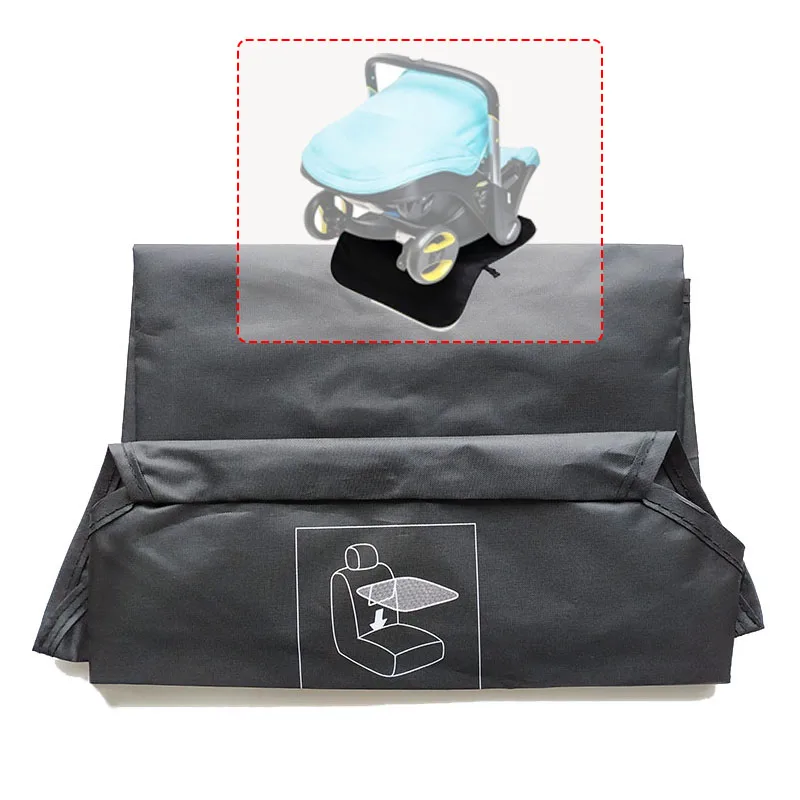 Almohadilla antidesgaste para asiento de cochecito bebé - imagen 3