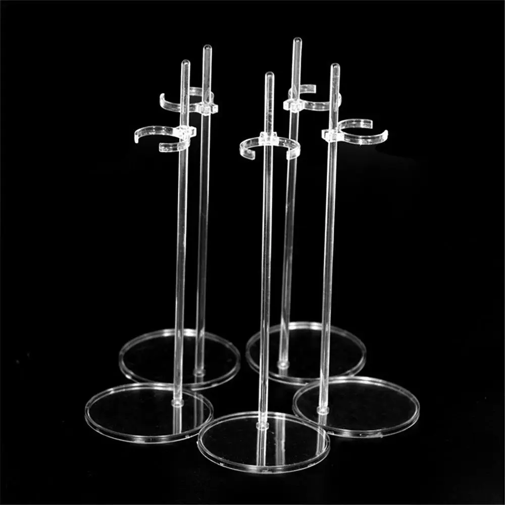 Soporte para figura de muñeca de plástico con base fija - imagen 2