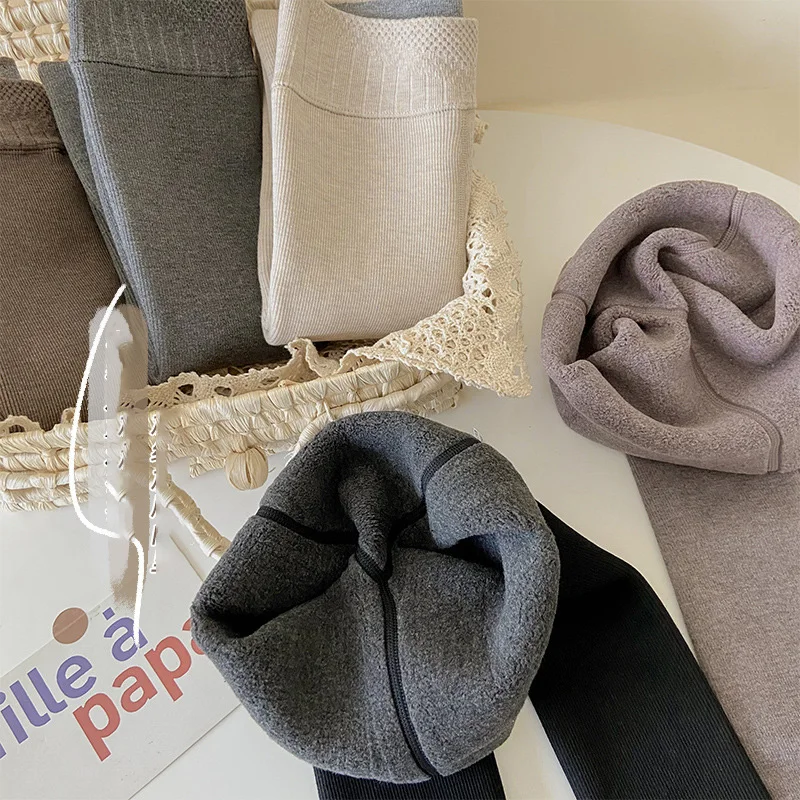 Milangel Leggings forrados de lana para niñas – Cálidos y ajustados - imagen 4