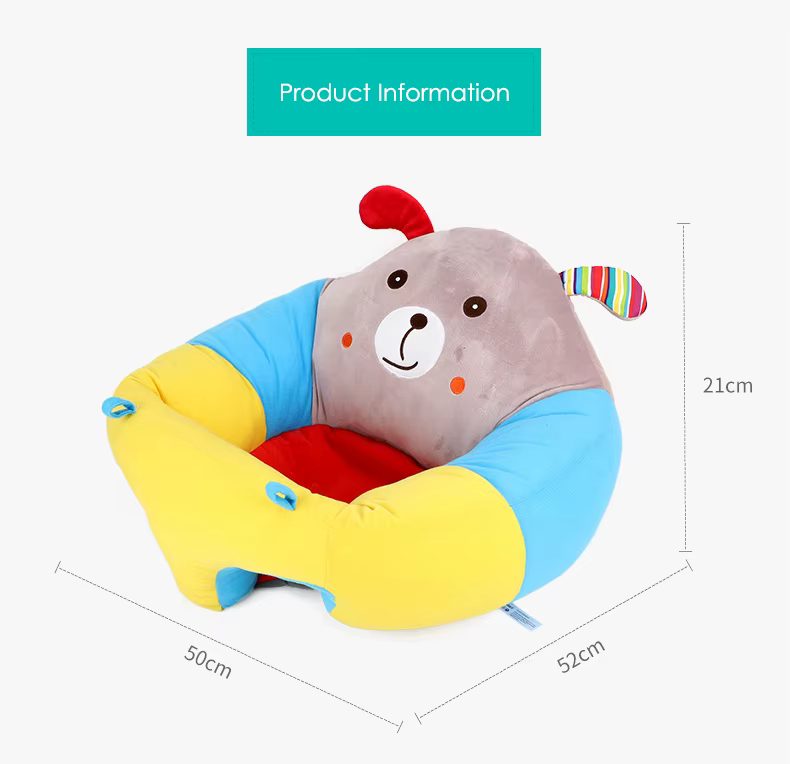 PANGDUBE sofá puff acolchado para bebé – Cojín blando habitación infantil - imagen 3