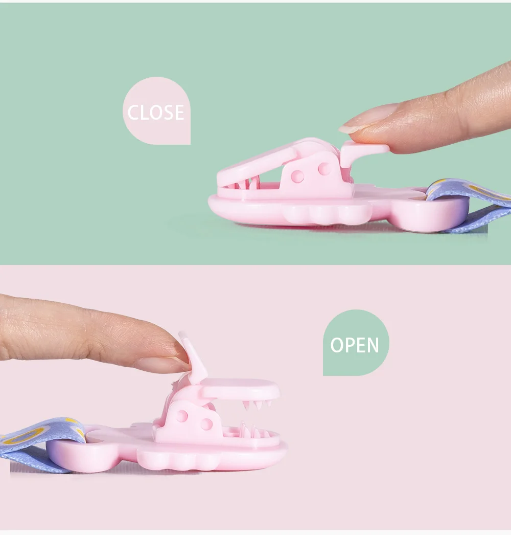 Clip para chupete con cierre seguro