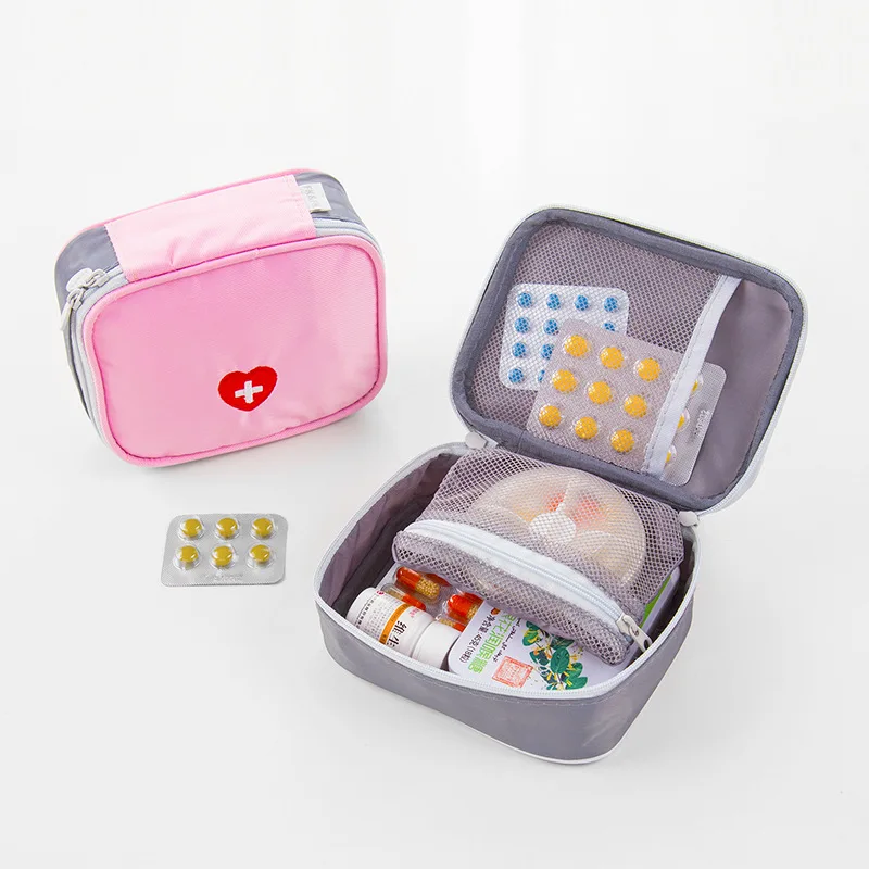 Mini bolsa portátil para medicamentos