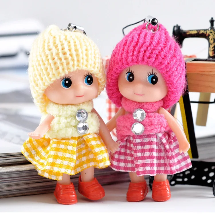 Conjunto de 5 mini muñecas de coleccion