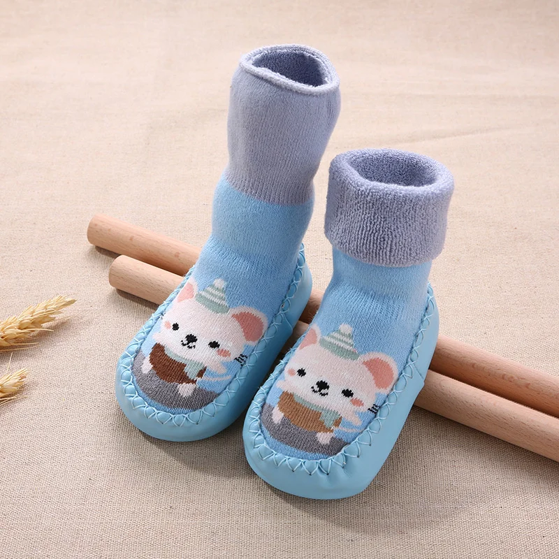Lawadka calcetines invierno antideslizantes suela blanda bebé - imagen 5