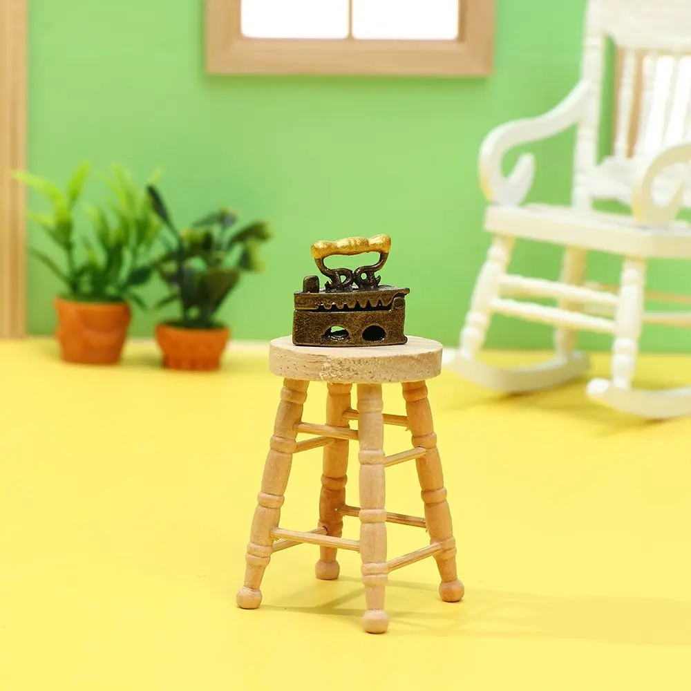 Detalle del estilo del hierro en miniatura