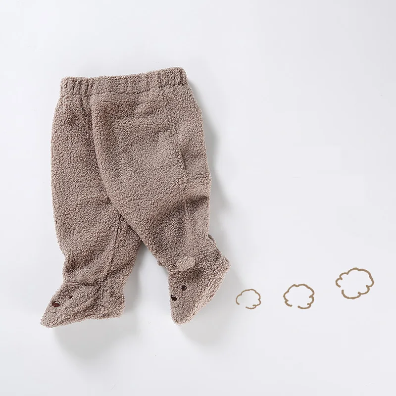 Pantalón sherpa polar para bebé – Cálido para el invierno - imagen 4