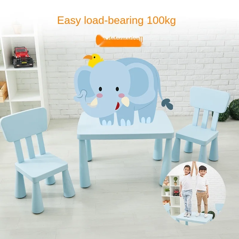LazyChild Mesa de estudio para niños con silla ergonómica y colorida - imagen 5