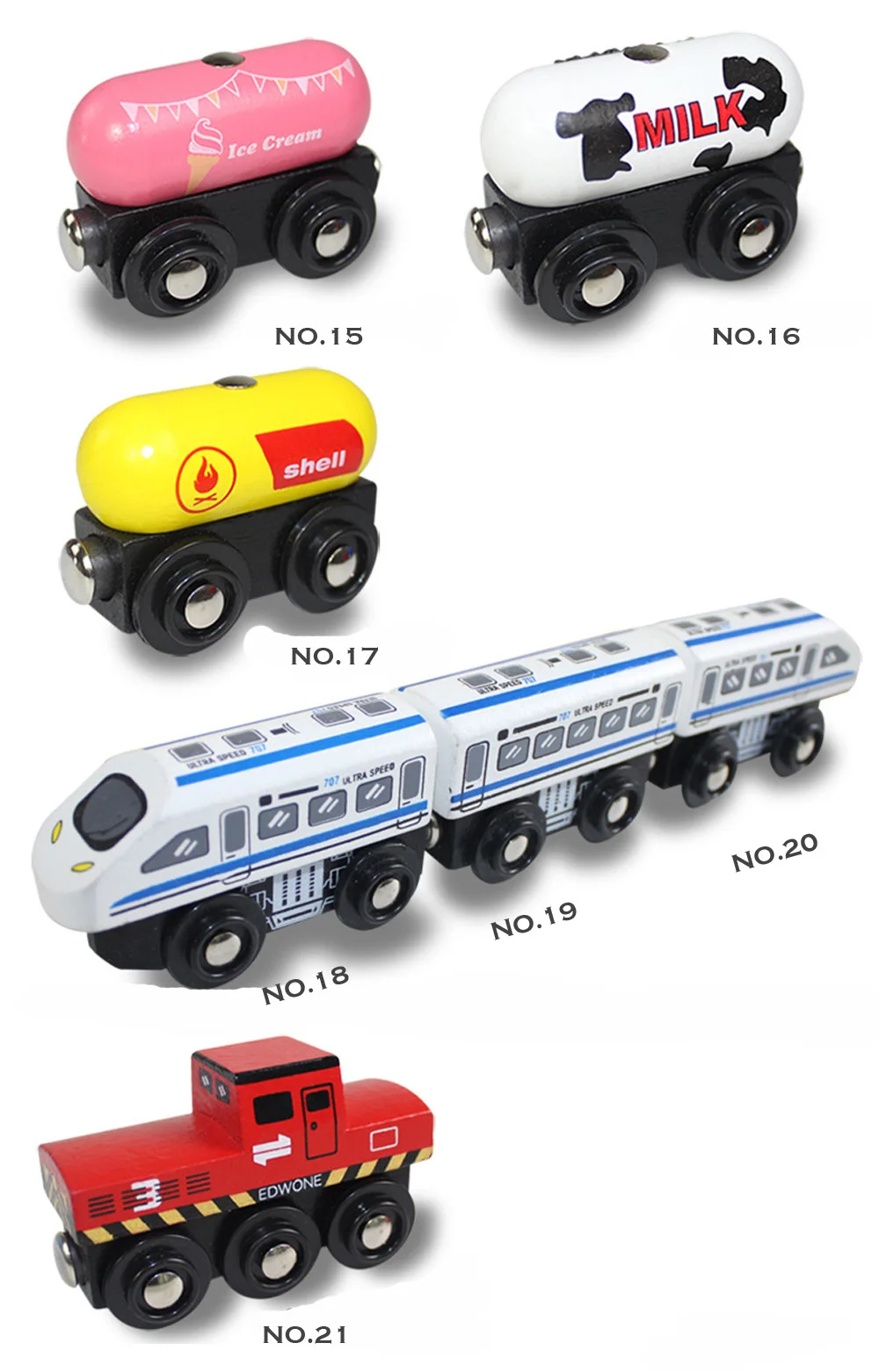 Detalle de la locomotora eléctrica