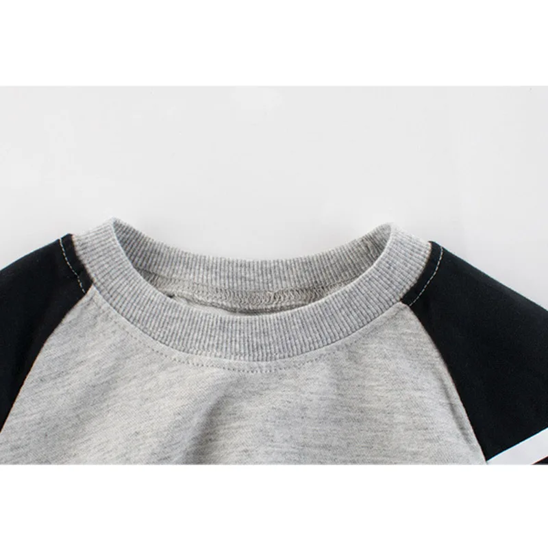 Chándal infantil a rayas: camiseta y pantalón primavera-otoño - imagen 4