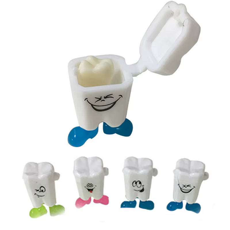 Caja dientes de leche plástica para niños, organizador - imagen 4