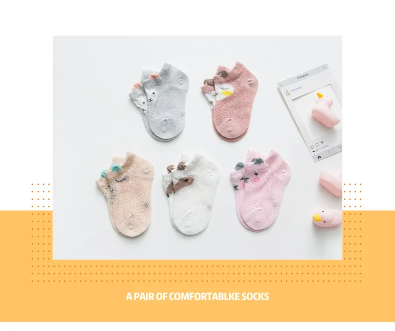 Calcetines con diseño de animales
