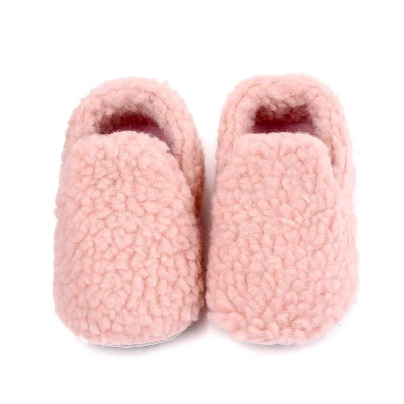 Zapatillas de felpa antideslizantes para bebé – Primeros pasos Otoño Invierno