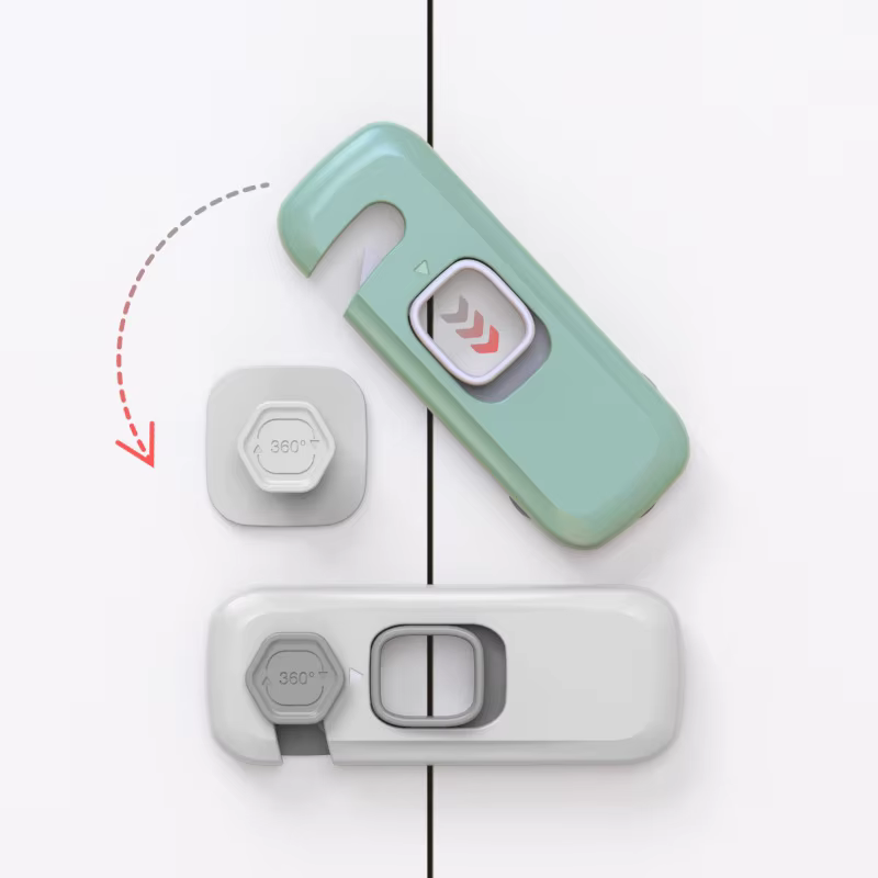 Cerradura de seguridad para niños antiapertura multifunción - imagen 5