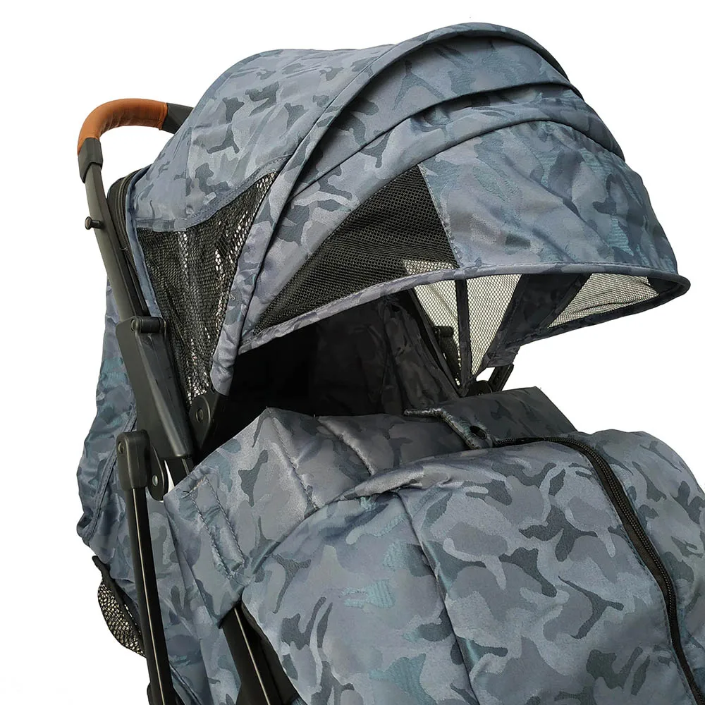 Yoya Plus cubrepiernas antiviento con cremallera para carrito - imagen 4