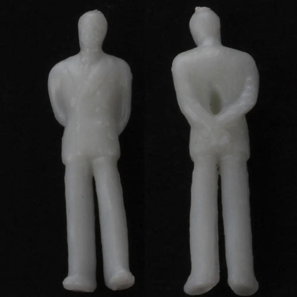 Figuras de personas en miniatura para casas de muñecas - imagen 2