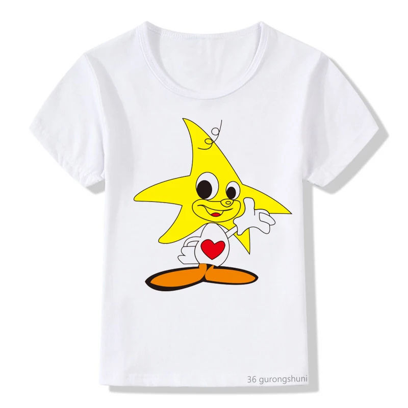 Camiseta infantil manga corta con dibujos animados para verano - imagen 3